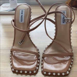 Steve Madden studded heels